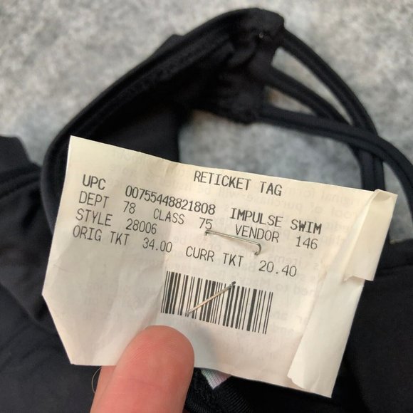 Sundazed Bikini Bottom XL Hipster Strappy Crossover Sides Boho Embroidered Black - Picture 6 of 11